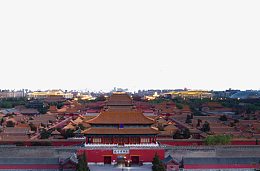 故宫全景实物图