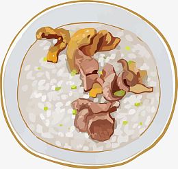 瘦肉白米粥