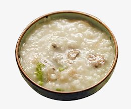 猪肝生菜粥