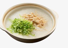 生滚鸡丝粥