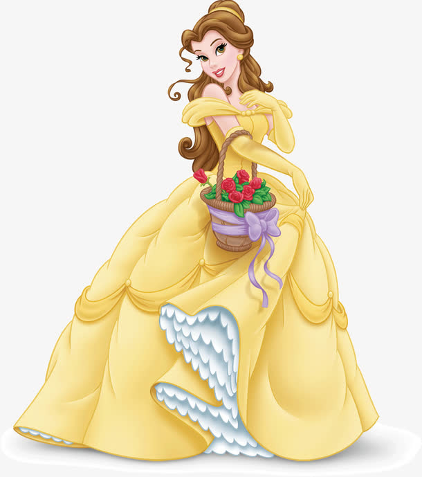 黄头发的迪士尼公主图片