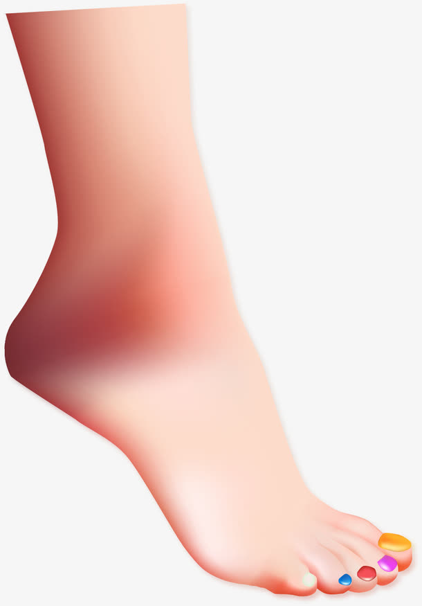 矢量手绘美足免抠素材免费下载_觅元素51yuansu.com