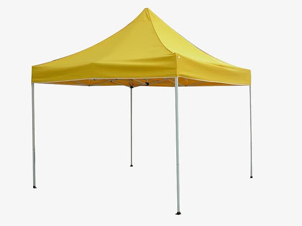 黄色的帐篷