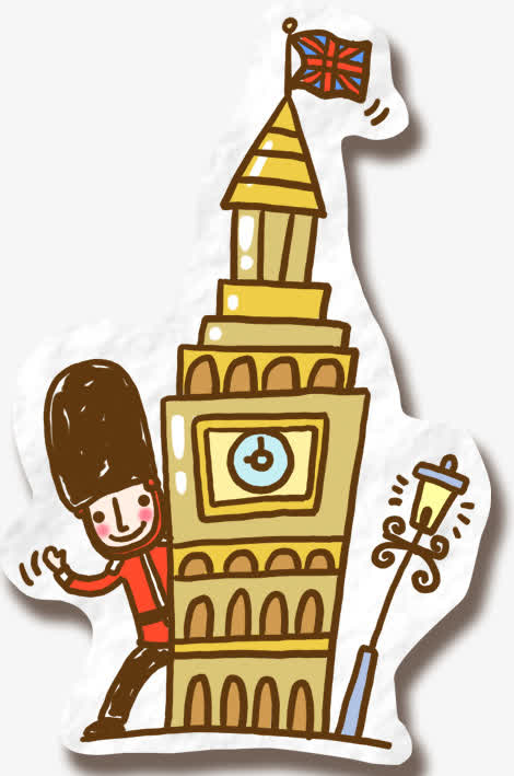 卡通英国素材免费下载_觅元素