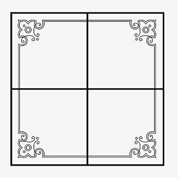 田字格边框