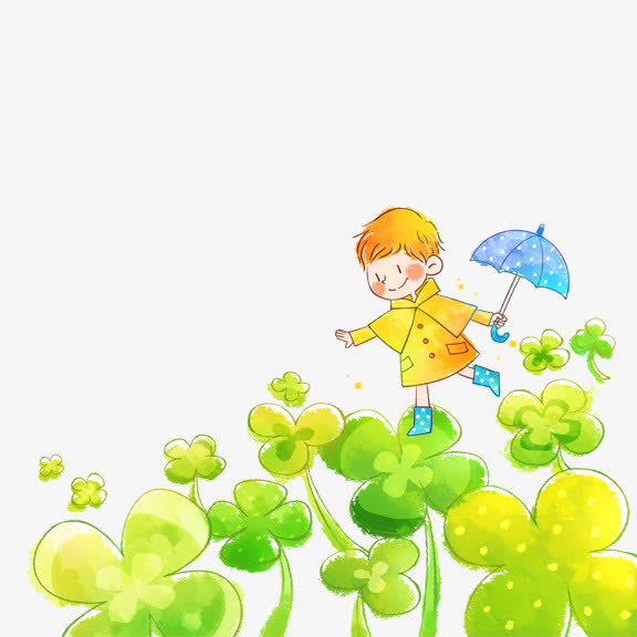 卡通小孩