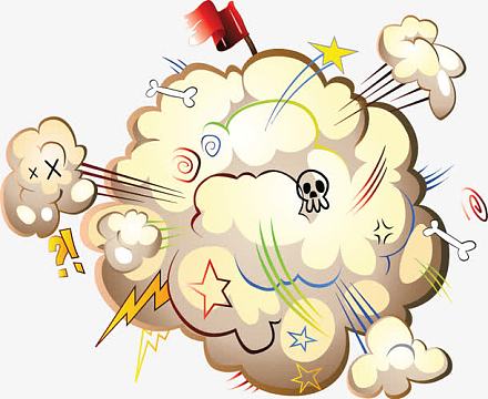 爆炸图案