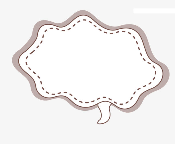 卡通对话框免抠素材免费下载_觅元素51yuansu.com