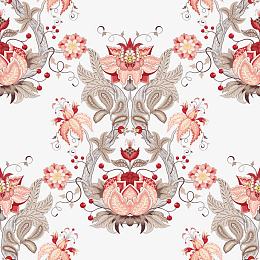 精美花纹背景矢量图