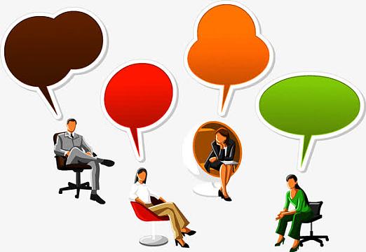 多人聊天素材-多人聊天图片元素-觅元素