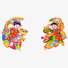 金童玉女 喜兴福娃