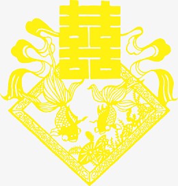 喜字金鱼