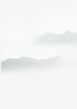 灰色中国风高山边框纹理