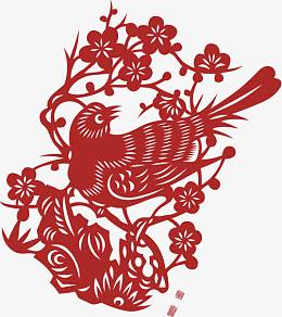 矢量中国风窗花