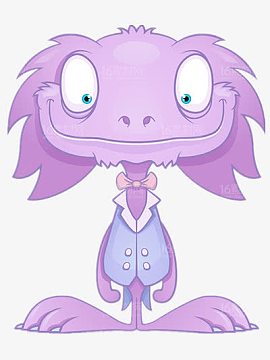 大嘴巴怪兽png卡通黄色小怪兽png怪兽嘴果盘png卡通怪兽png大嘴怪兽