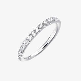 周生生白金钻戒87755R