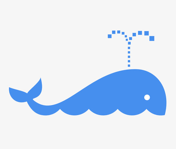 扁平鲸鱼素材免费下载_觅元素
