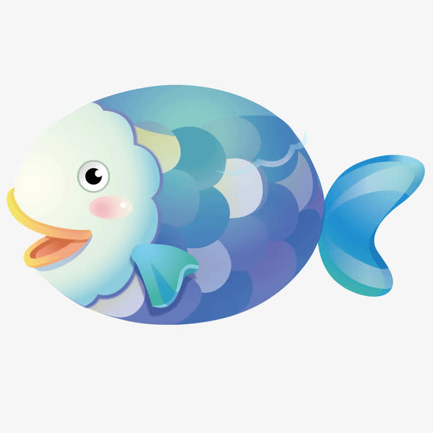 可爱卡通鲸鱼