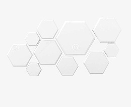 正六边形装饰图片素材