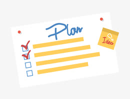 卡通列表设计元素_卡通列表免抠素材_觅元素51yuansu.com