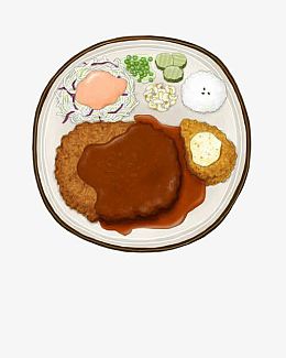 牛肉咖喱套饭