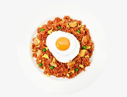 鸡粒炒饭