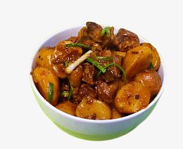 炒鸡腿素材图片