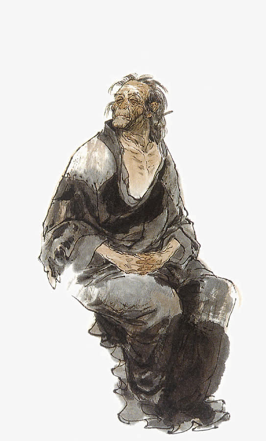 水墨人物素材免费下载_觅元素