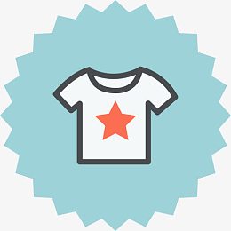 布衣服服装衬衫明星T恤T恤电子