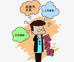 手绘压岁钱该怎么用
