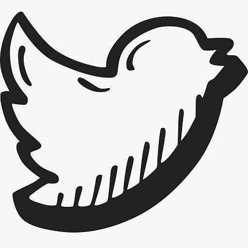 鸟标志标志社会网络推特电子商务