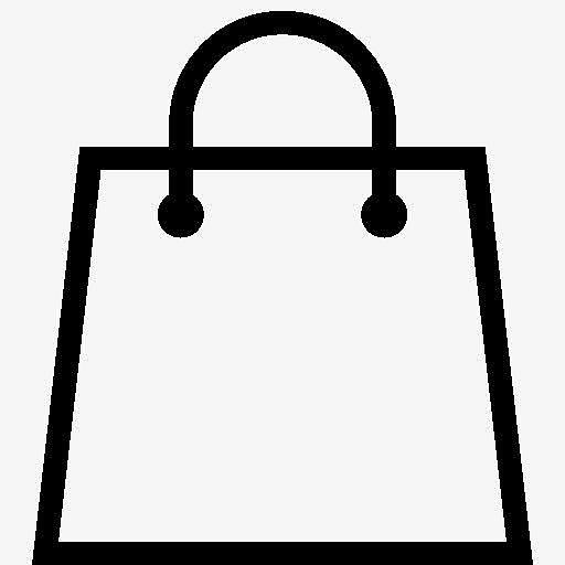 电子商务购物袋图标