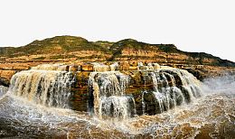 壶口瀑布风景图