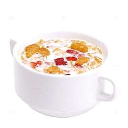 一碗燕麦牛奶