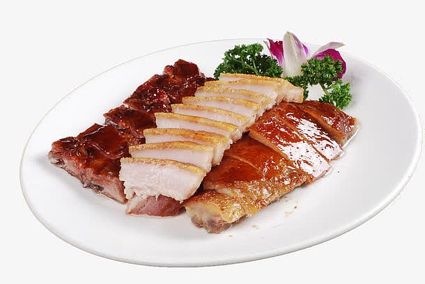 五花肉拼烧鹅