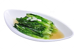 蒜茸油麦菜