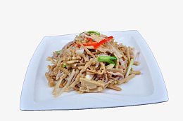 茶笋炒肉丝