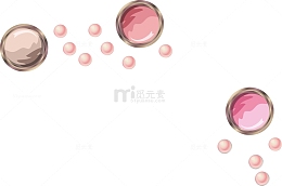 唯美手绘化妆品