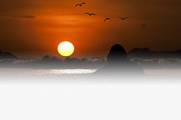 金色夕阳