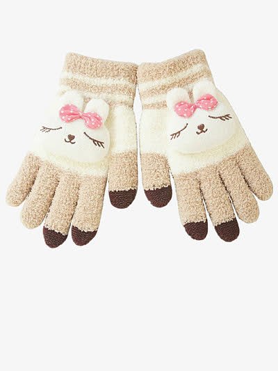 可爱兔子手套