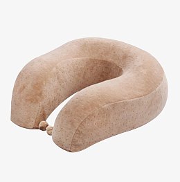 记忆棉驼色u型枕