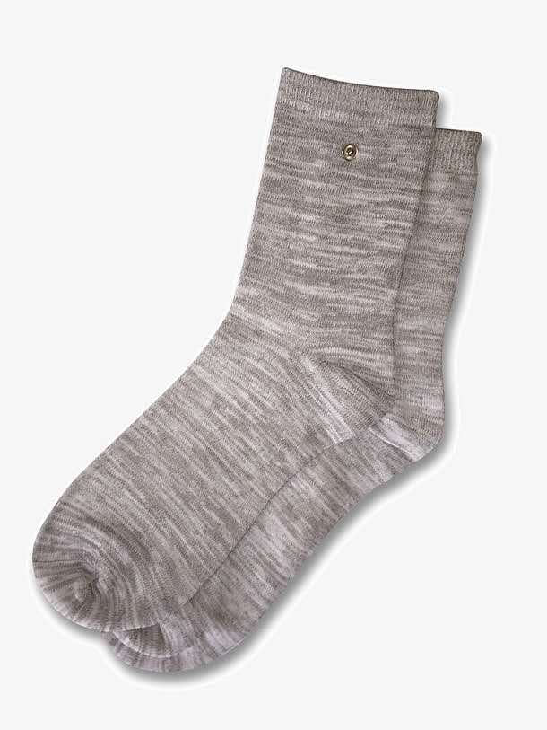 灰色条纹袜子