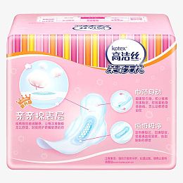 高洁丝亲亲棉丝薄棉柔卫生巾