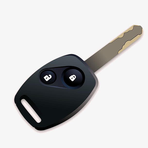 黑色金属电动车钥匙