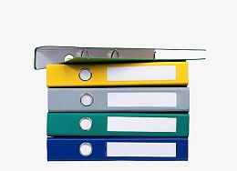 叠在一起的空文件夹