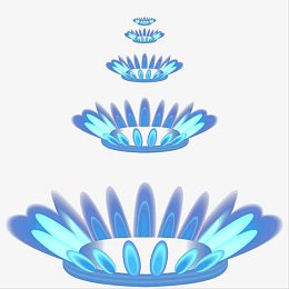 燃气灶火苗