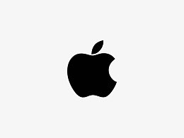 小型黑色苹果logo
