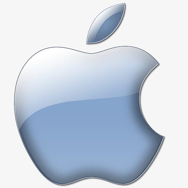 漂浮型苹果logo