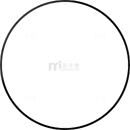 黑线条装饰素材