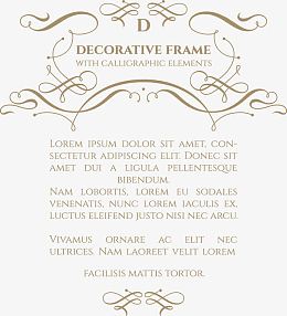 矢量古典花纹素材